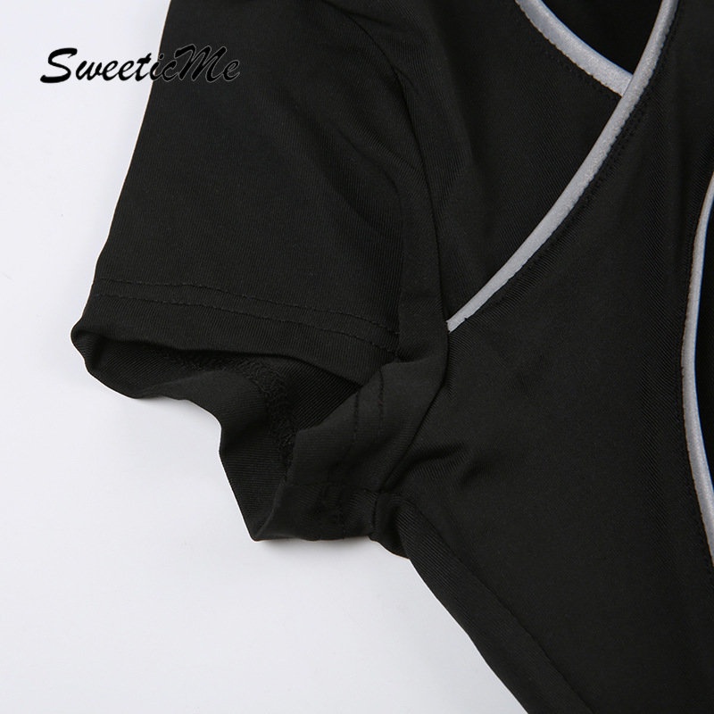 Bộ Áo Liền Quần Cổ Rùa Khoét Lỗ Có Khóa Kéo Màu Tương Phản Thời Trang Mới 2023 Cho Nữ