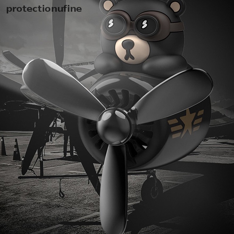 Cánh Quạt Tỏa Hương Thơm Gắn Lỗ Thông Gió Xe Hơi PR3VN Bear Pilot