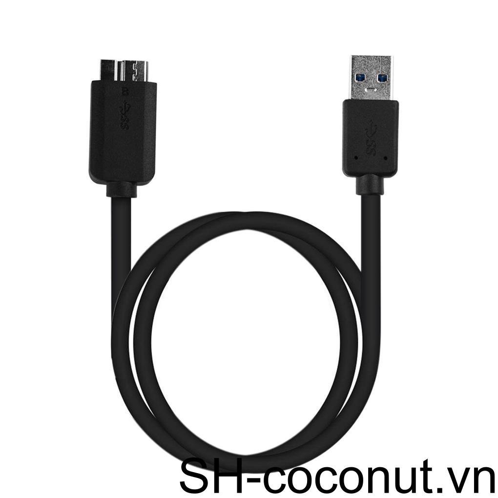 Cáp Chuyển Đổi USB3 0 Sang Micro B Tốc Độ Cao Thông Dụng Cho Ổ Cứng