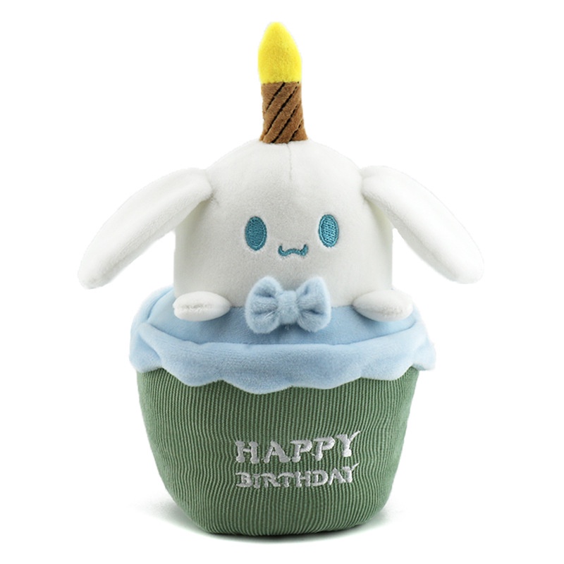 Thú Nhồi Bông Tạo Hình Bánh Kem Kuromi Sanrio Dễ Thương
