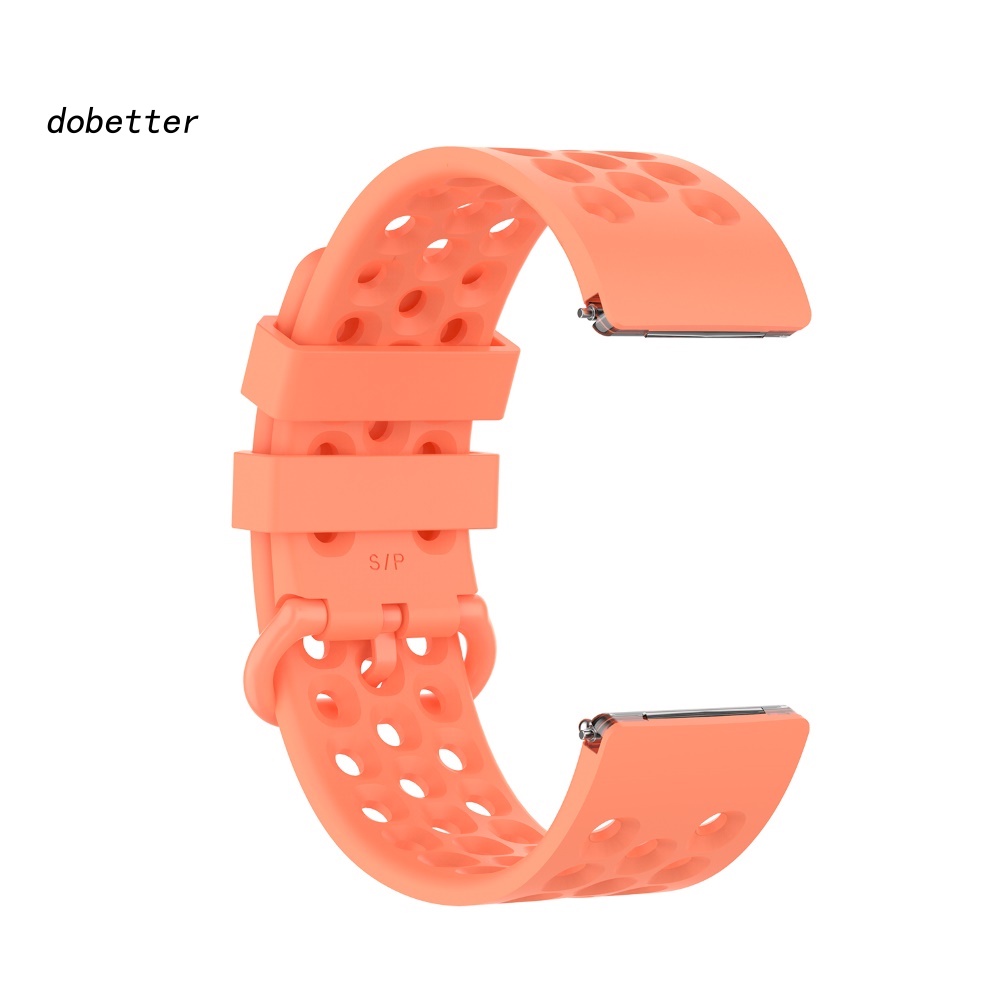 Dây Đeo Thay Thế Bằng Silicon 23mm Có Thể Điều Chỉnh Cho Fit-bit Versa 2 Lite