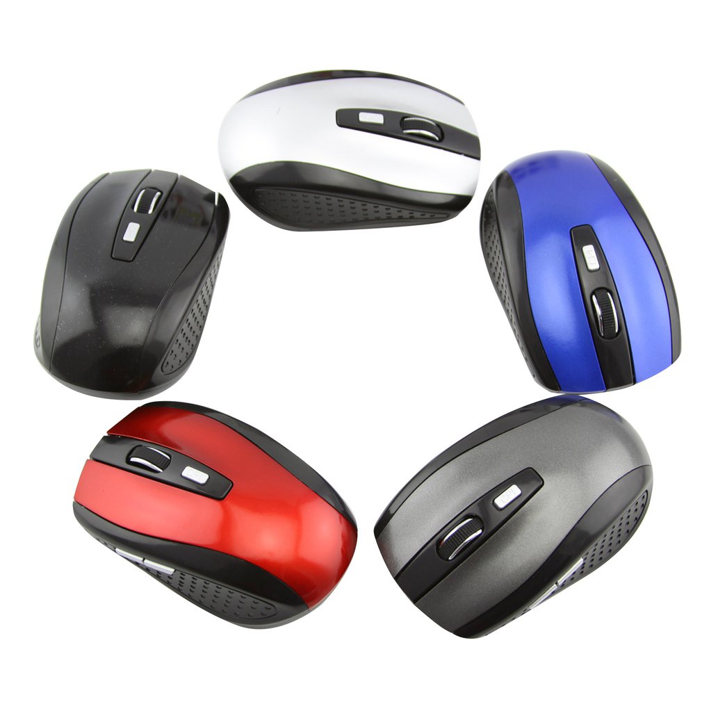 2.4Ghz Wireless Optical Mouse Adjustable Dpi Cordless Mice With Receiver Silent Pc For Laptop Ergonomic [Q/13]