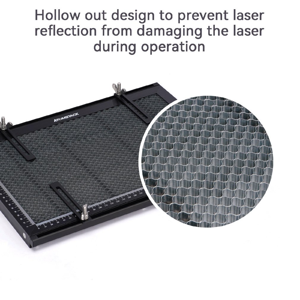 Honeycomb Worktable For Atomstack F1 Co2 Engraver Diode Engraving Machine Metal Frame With Accessories [Q/8]