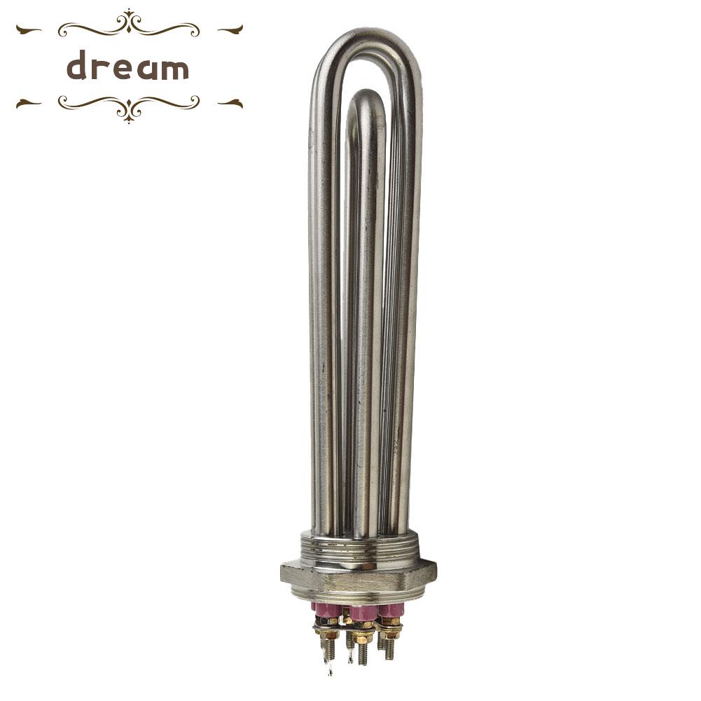 【DREAMLIFE】Heating Pipe Accessories Replacement 1 Set 230V <0.5 MA. Stainless Steel