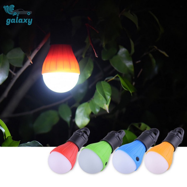 Galaxy Set 4 Đèn Cắm Trại 3 Bóng Led Có Móc Treo Tiện Dụng
