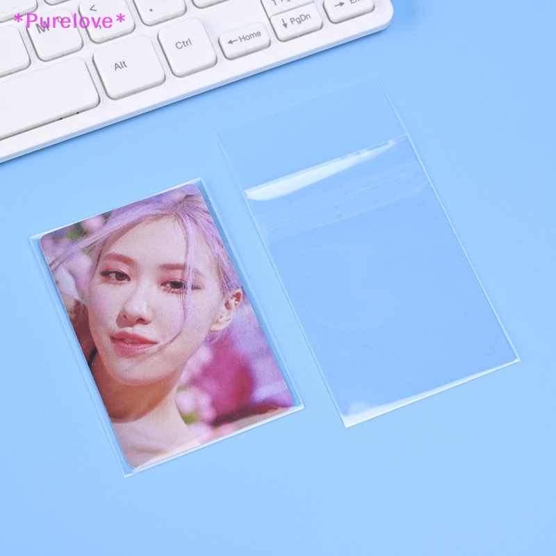 Set 50 Tấm Phim Bọc Bảo Vệ Album Ảnh 57 X 92Mm Tiện Dụng Mới