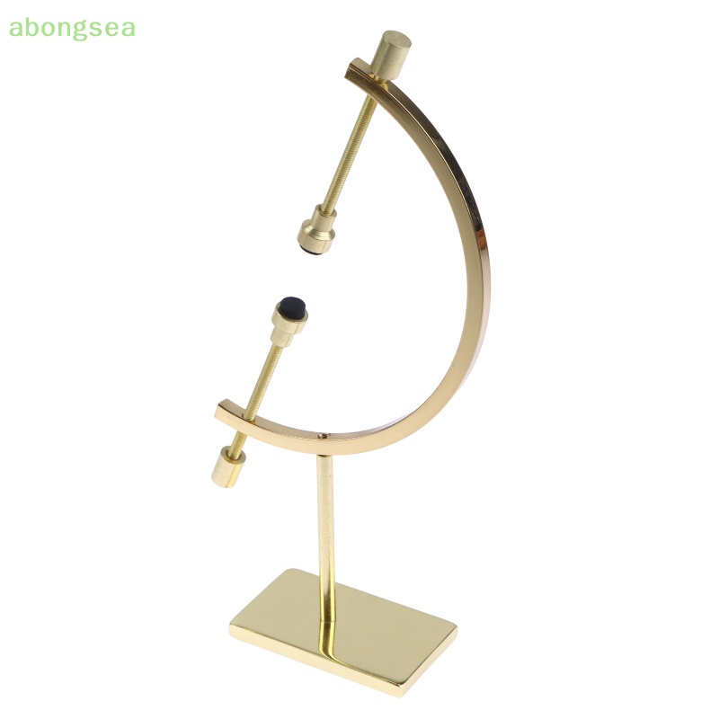 Abongsea Quả Cầu Thủy Tinh Màu Vàng Kim Trưng Bày Trang Trí Thời Trang Đẹp Mắt