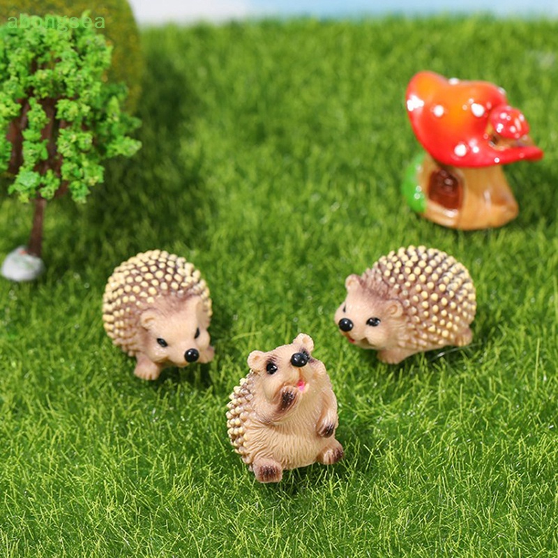 Mô Hình Chim Cú Mini Dễ Thương Bằng Nhựa Resin Trang Trí Tiểu Cảnh DIY