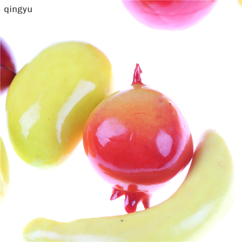 Bộ 20 Trái Cây Giả Mini Bằng Nhựa Trang Trí Nhà Bếp