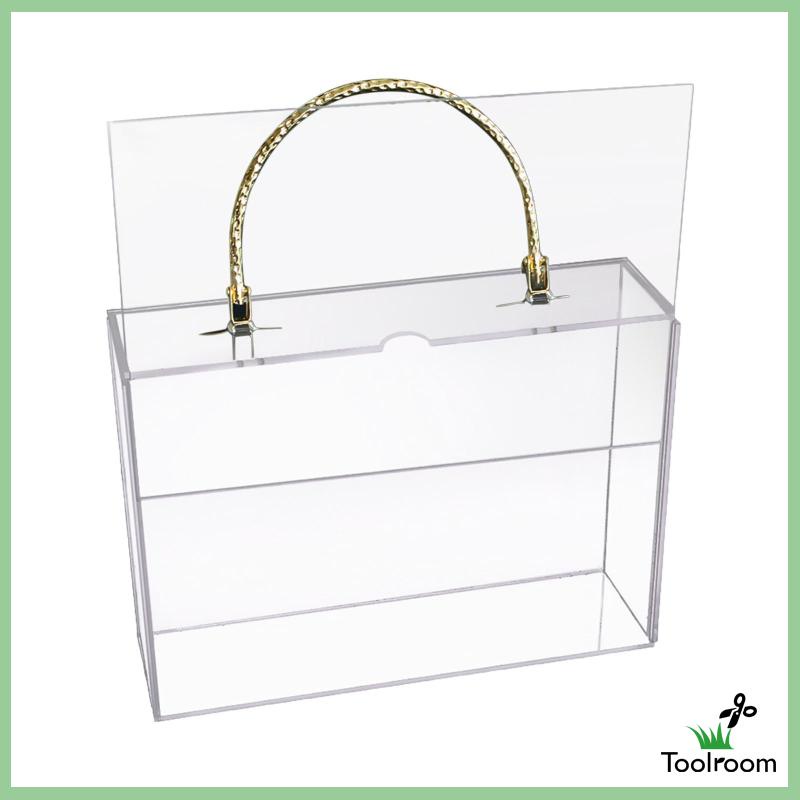 Hộp Đựng Hoa Bằng Acrylic Trong Suốt Kích Thước Lớn