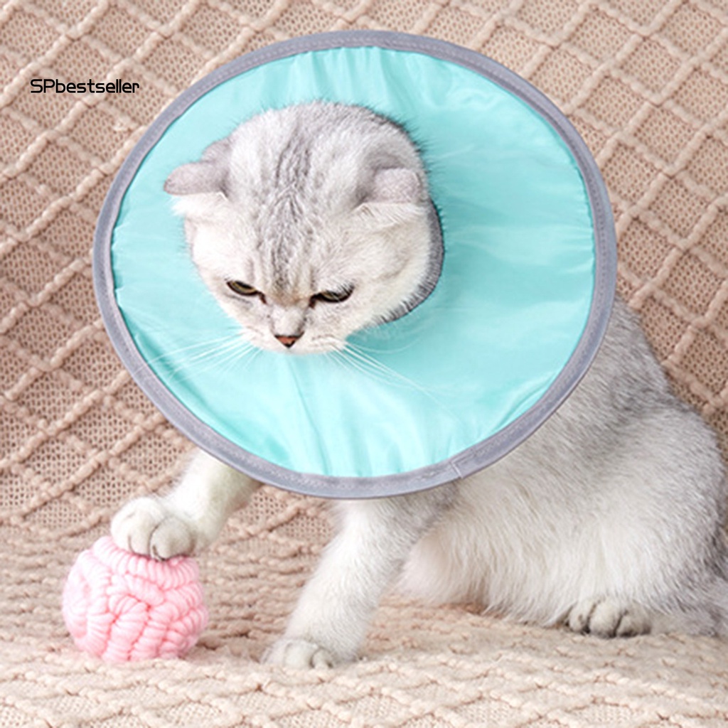 Vòng Đeo Cổ Phục Hồi Bằng Polyester Thân Thiện Với Da Chống Nước Chống Liếm Có Thể Điều Chỉnh Bảo Vệ Cho Thú Cưng