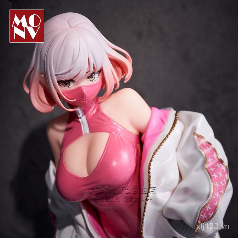 Giày Thể Thao Xẻ Cao x Mặt Nạ LUNA LUNA Văn Phòng Anime Secondary Đẹp Mắt ADKQ