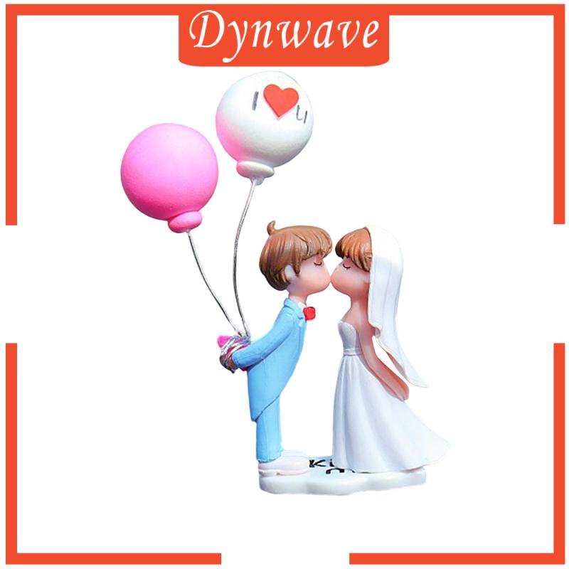 Cặp Đôi Trang Trí Xe Hơi / Phòng Ngủ Bằng Nhựa Resin Đáng Yêu Dành Cho Trẻ Em