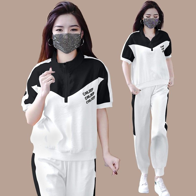 Bộ Đồ Thể Thao Hai Mảnh Mỏng Nhẹ Thời Trang Mùa Hè Kiểu Mới 2023 Kích Thước Lớn Dành Cho Bạn Nữ
