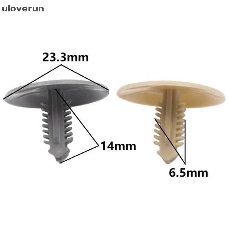 Set 20 Đinh Tán Bằng Nhựa Phụ Tùng Cao Cấp Cho Xe Ô Tô