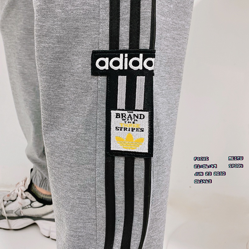 Quần Thể Thao Thêu Logo Adidas Chính Hãng 100% Phong Cách Cổ Điển Dành Cho Nam Nữ