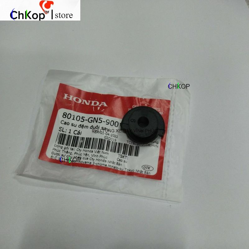 Chính hãng - Cao su đệm đuôi sau xe dream Honda 80105GN5900