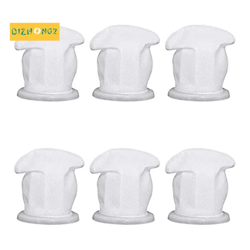 Bộ lọc thay thế 6 miếng Bộ lọc bụi bẩn Tương thích cho Máy hút bụi cầm tay không dây có thể giặt được Vorwerk Kobold VC100