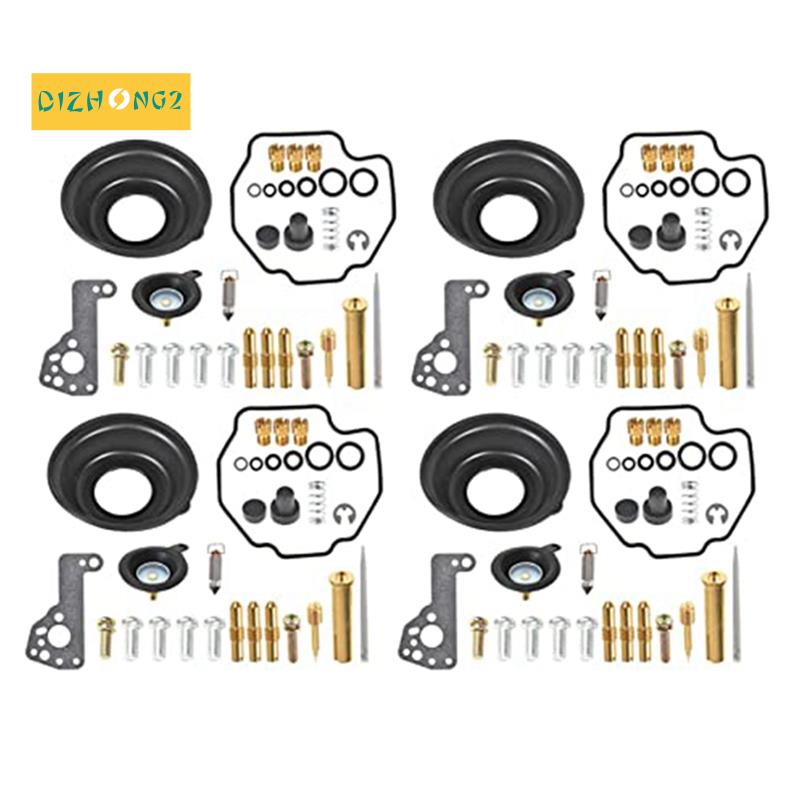 Bộ sửa chữa bộ chế hòa khí 4 gói Van cắt màng thay thế cho Yamaha Vmax V-MAX 1200 1985-2007