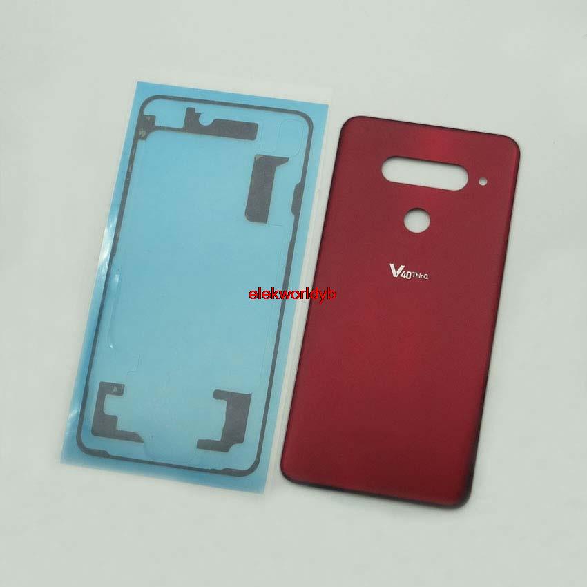 Nắp Đậy Pin + Miếng Dán Thay Thế Chuyên Dụng Cho LG V40 ThinQ V405QA7 V405UA V405