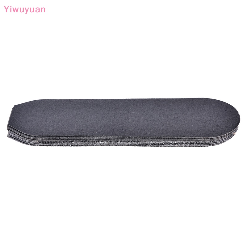 Set 10 Tờ Giấy Nhám Hai Mặt Thay Thế Bằng Thép Không Gỉ Cho Bàn Chân Rasp Mới