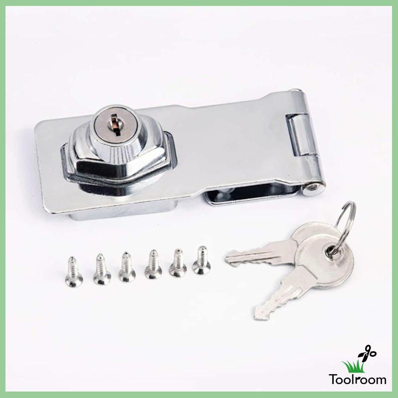 Ổ Khóa Cửa Tủ / Ngăn Kéo Mạ Cứng Kèm Ốc Vít Tiện Dụng