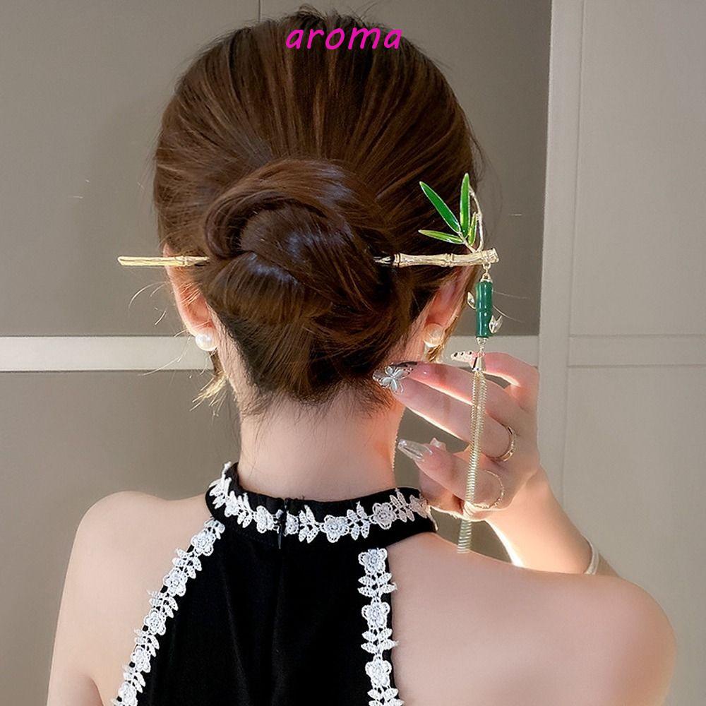 Trâm Cài Tóc Phối Tua Rua Phong Cách Trung Hoa Cổ Điển Ngọt Ngào