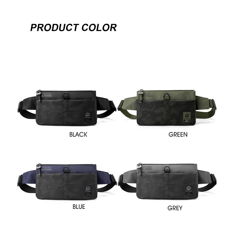 Túi Đeo Hông Nhiều Ngăn Đựng Điện Thoại Chống Thấm Nước Thời Trang Mùa Hè Cho Nam