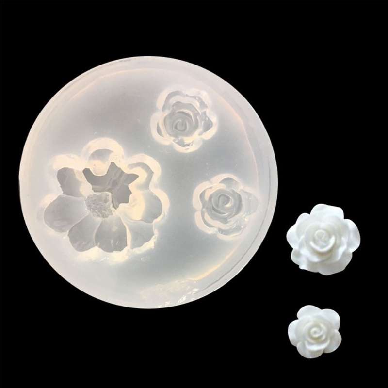Khuôn Silicone Tạo Hình Làm Bánh Kẹo Hình Bông Hoa