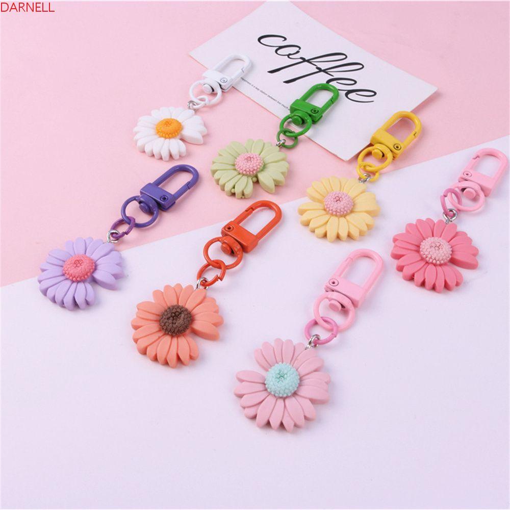 Móc Khóa Resin Hình Hoa Đơn Giản Trang Trí Túi Xách / Ba Lô