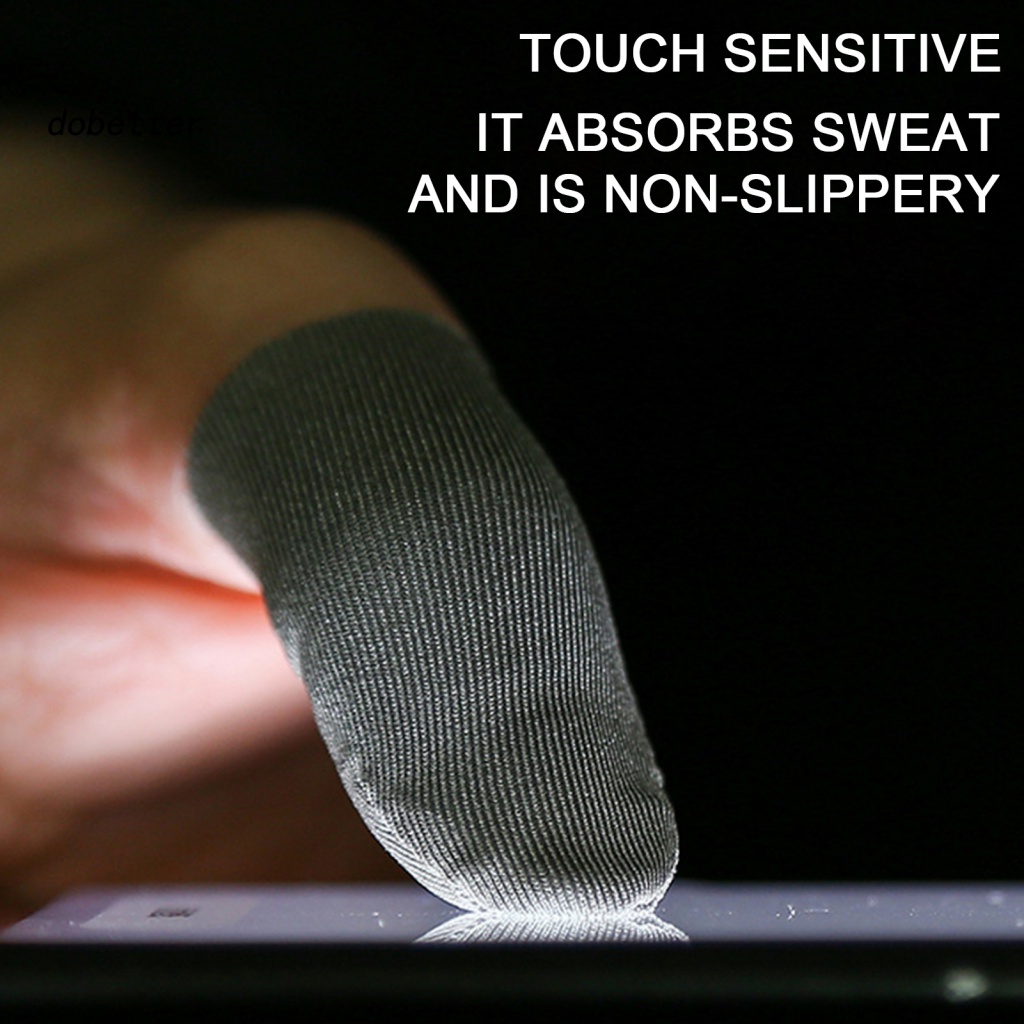 Bộ 2 Vỏ Bọc Ngón Tay Chơi Game Chống Trượt Chống Mồ Hôi