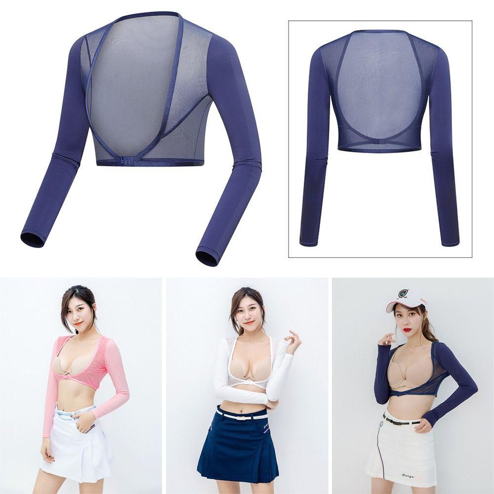 Bộ Đồ Đánh Golf Mỏng Dài Tay Thời Trang Mùa Hè Dành Cho Nữ