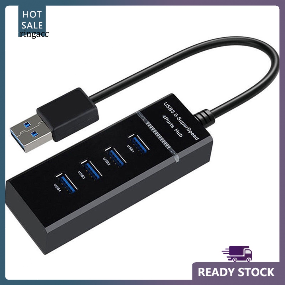 Bộ Chia 4 Cổng USB 3.0 Tốc Độ Cao Cho Máy Tính