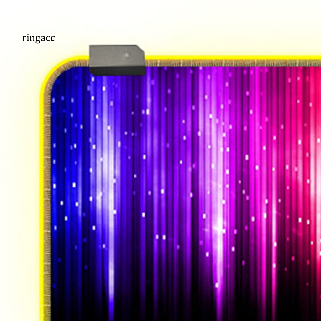 Tấm Lót Chuột RGA Có Đèn LED Hiệu Ứng RGB Nhiều Màu Sắc Dùng Để Chơi Game