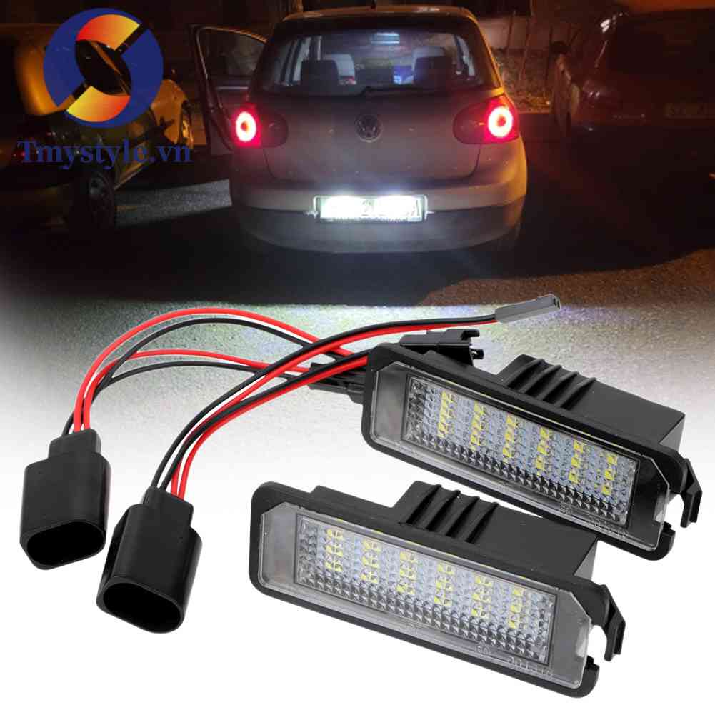 Đèn ChiếU SáNg BiểN Số Xe 12V 6500K Cho VW Golf 4 5 6 7 Passat B6 3C