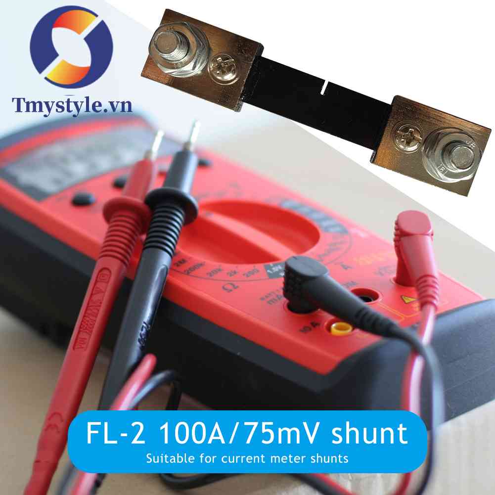 Đồng Hồ Đo Dòng Điện FL-2 100A 75mV Cho Vôn Kế Kỹ Thuật Số