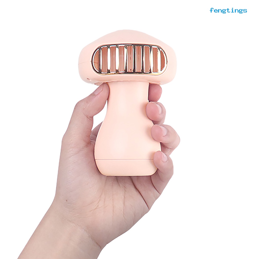 [FE] Quạt Cầm Tay Mini Không Cánh Mạnh Mẽ Hình Nấm Thời Trang Không Cánh Quạt Cho Dorm