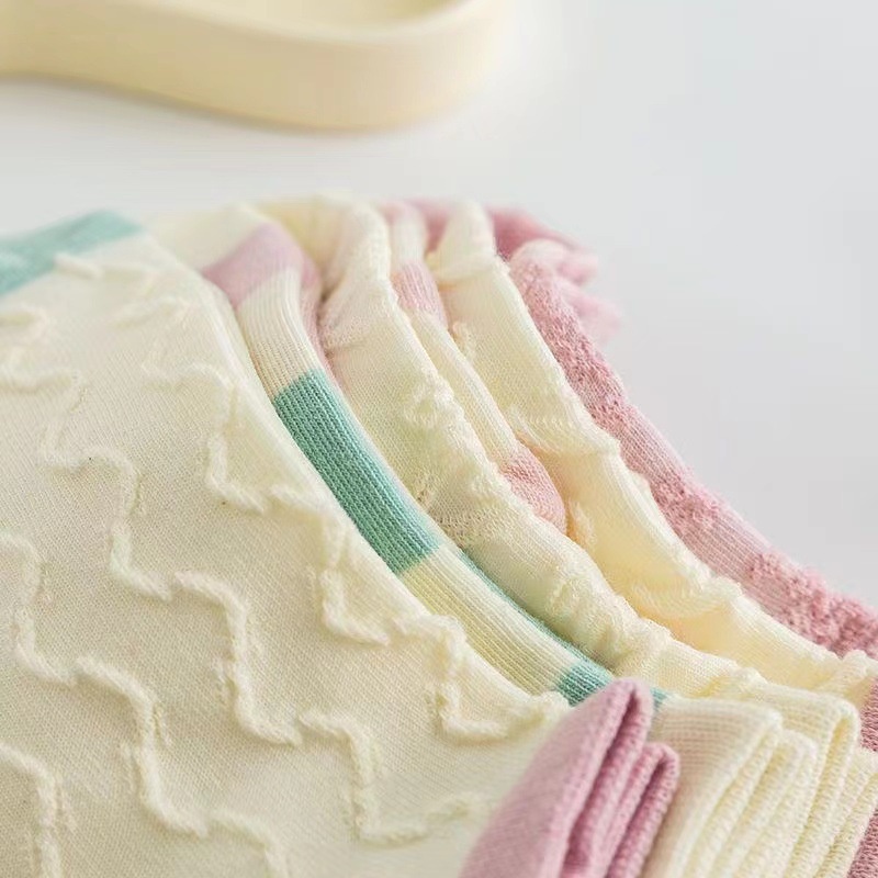 Vớ Thuyền Ngắn Màu Hồng Dễ Phối Đồ Thời Trang Xuân Hè Phong Cách Mới Cho Nữ