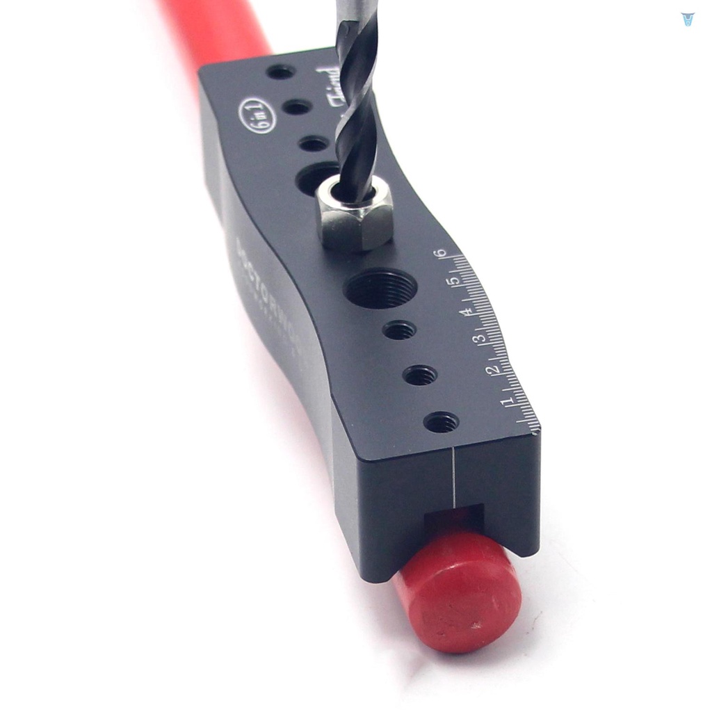 Dụng Cụ Định Vị Mũi Khoan Gỗ 6 Trong 1 Đa Năng Tiện Dụng DIY