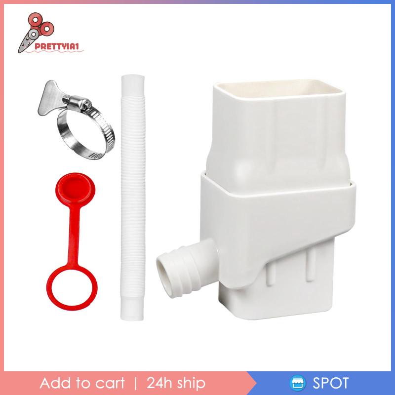 [Prettyia1] Hệ Thống Lọc Nước Mưa Cho Vòi Xuống 50 &quot;Màu Trắng