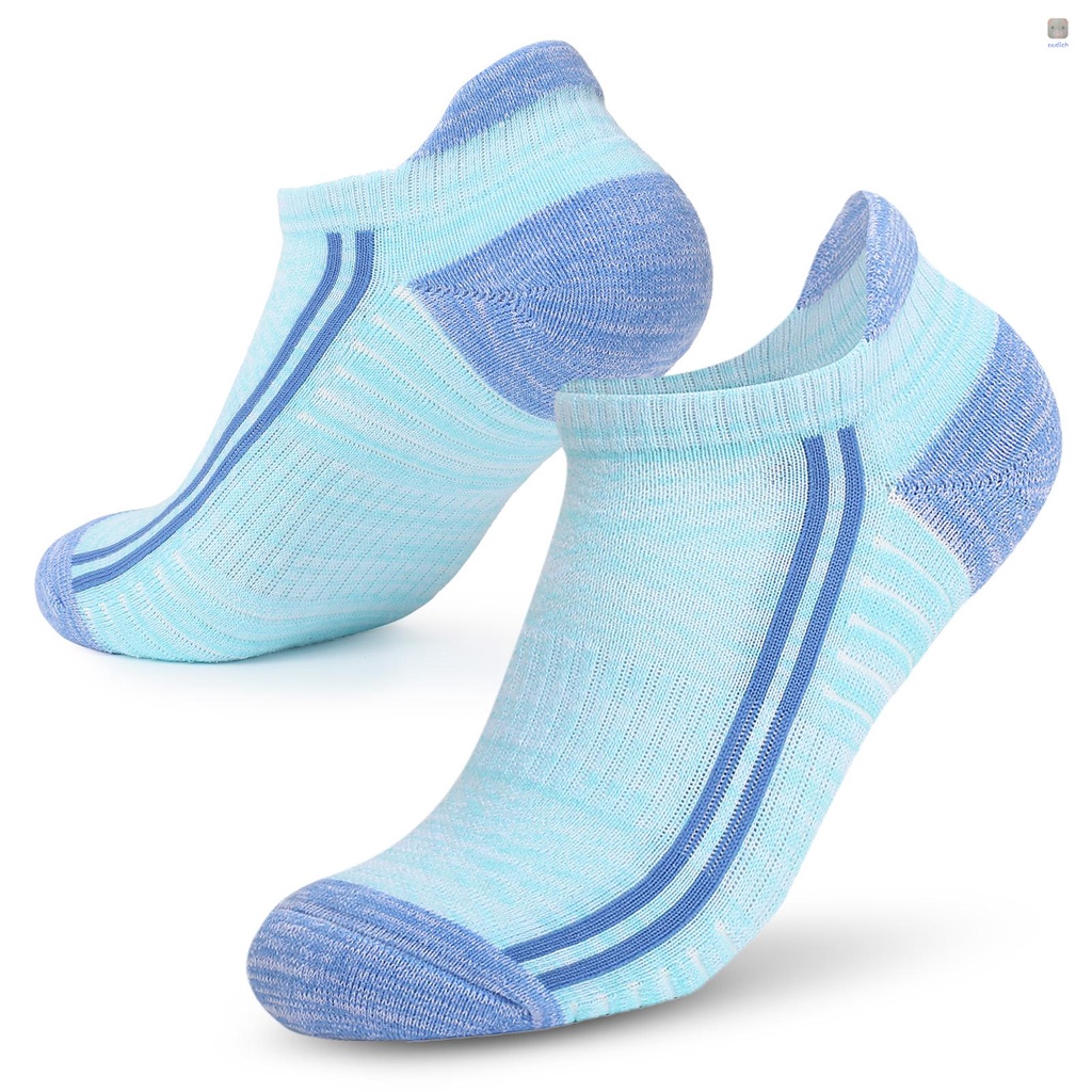 Set 6 Đôi Tất Thể Thao Cổ Thấp Thoáng Khí Chống Trượt Chống Mài Mòn