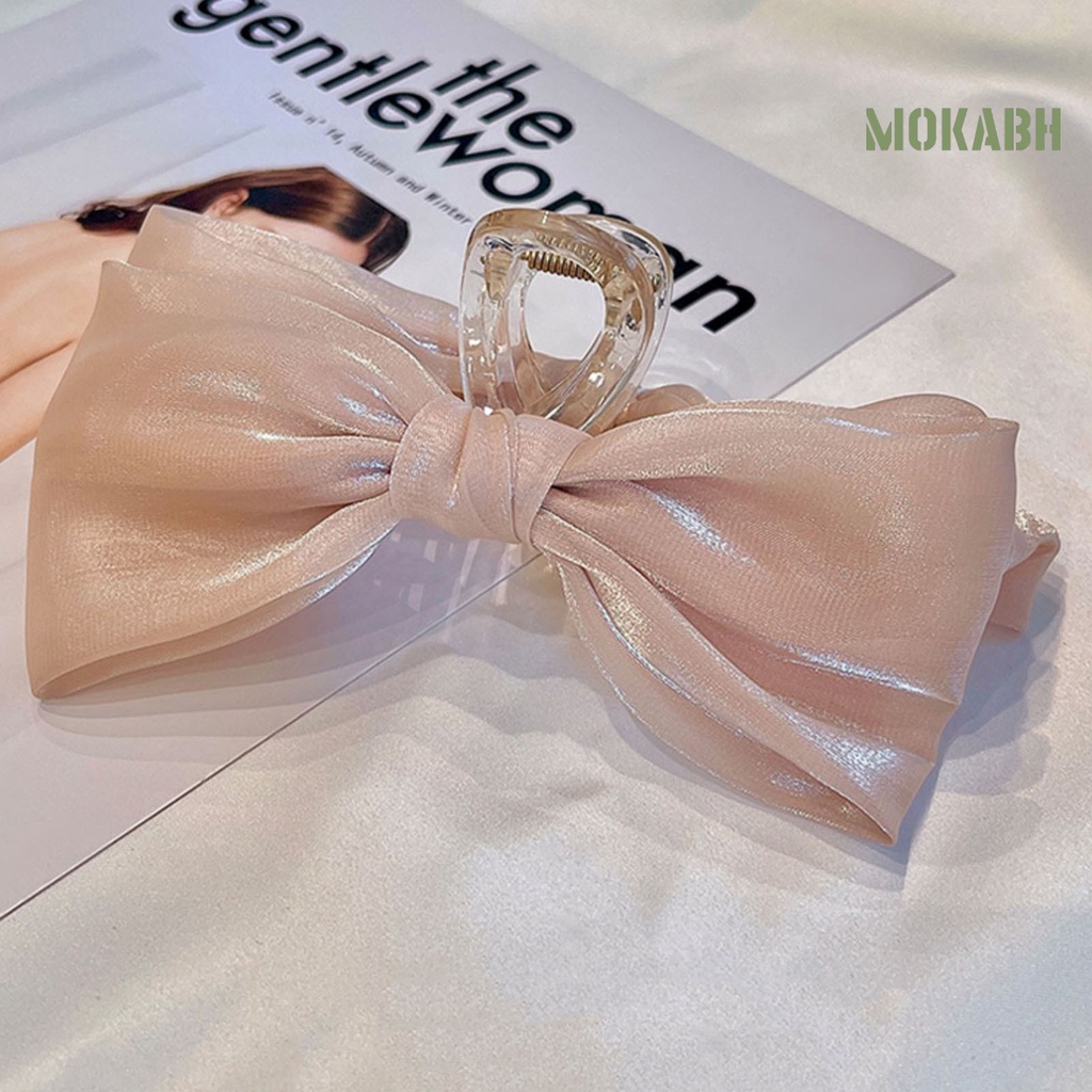 Kẹp Tóc Hình Nơ Màu Sắc Tươi Sáng Thời Trang Cho Nữ