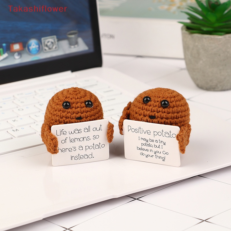 Búp Bê Đan Len Thủ Công Hình Khoai Tây Dương Độc Đáo Trang Trí Nhà Cửa