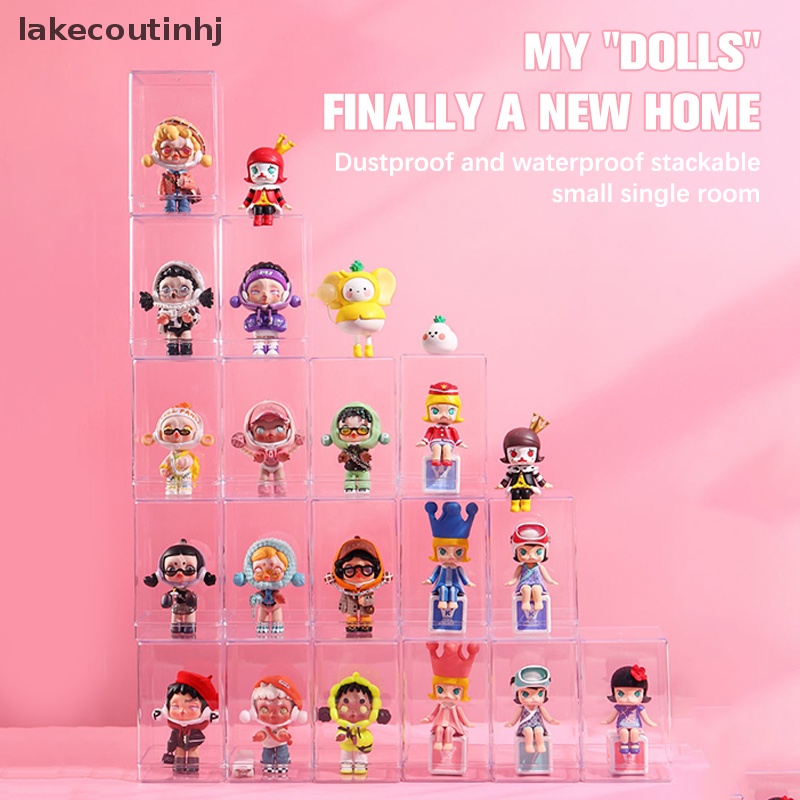 Hộp Trưng Bày Búp Bê Trưng Bày Bằng Acrylic Trong Suốt Chống Bụi