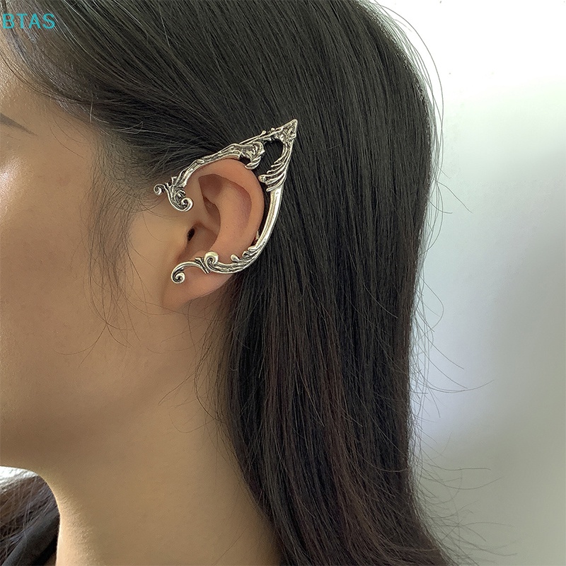 Khuyên Kẹp Vành Tai Không Xỏ Lỗ Phong Cách Punk Cá Tính Cho Nữ