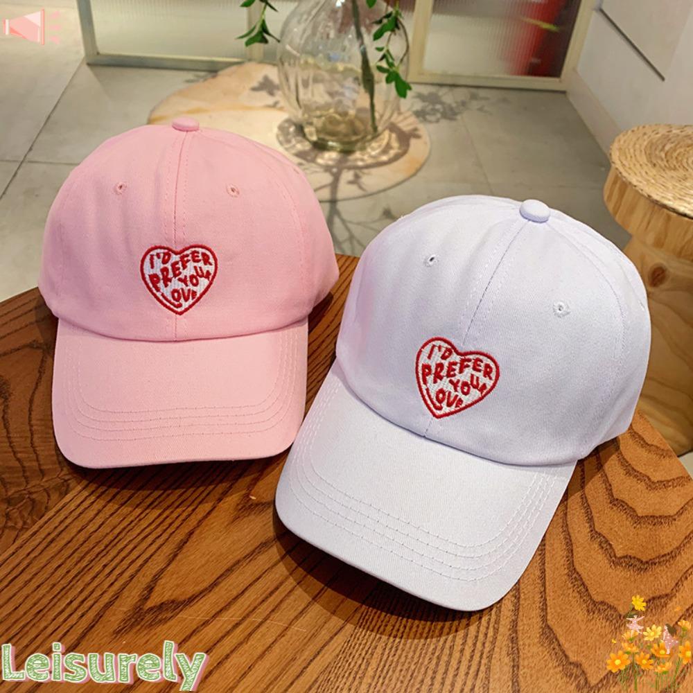 Mũ Lưỡi Trai Thêu Chữ Đơn Giản Thời Trang Unisex