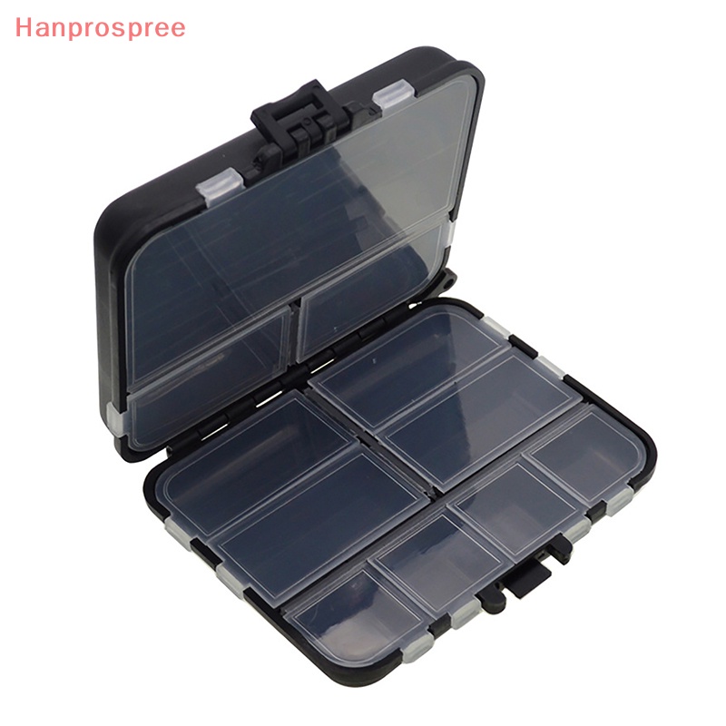 Hanprospree > Hộp Đựng Mồi Câu Cá Hai Mặt Nhỏ Gọn Tiện Lợi