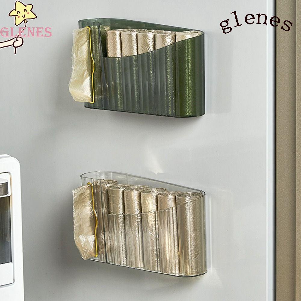 1 Hộp Đựng Túi Rác Gắn Tường Sức Chứa Lớn Tiện Dụng Cho Nhà Bếp / Gia Đình Giá Đỡ