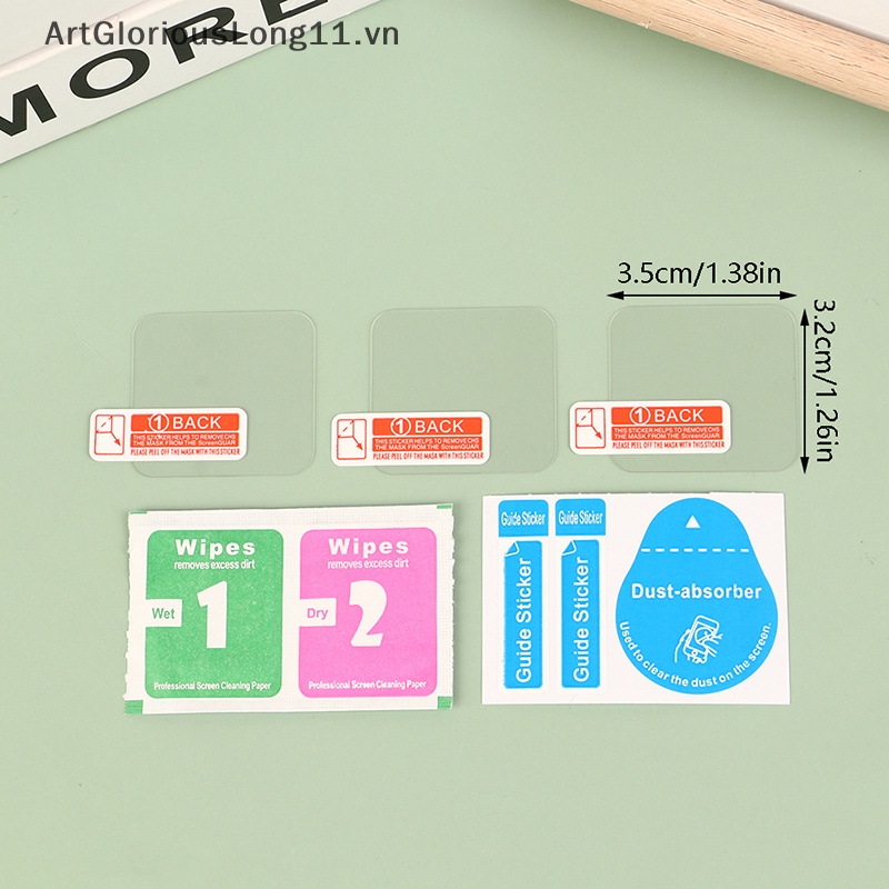 Set 3 Phim Dán Bảo Vệ Màn Hình LCD Cho Insta360 ONE RS 1-Inch