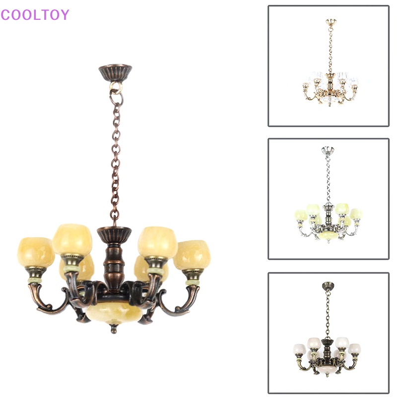 Mô Hình Đèn Trần Mini Tỷ Lệ 1: 12 Dùng Trang Trí Nhà Búp Bê